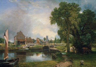 Dedham Lock and Mill by John Constable